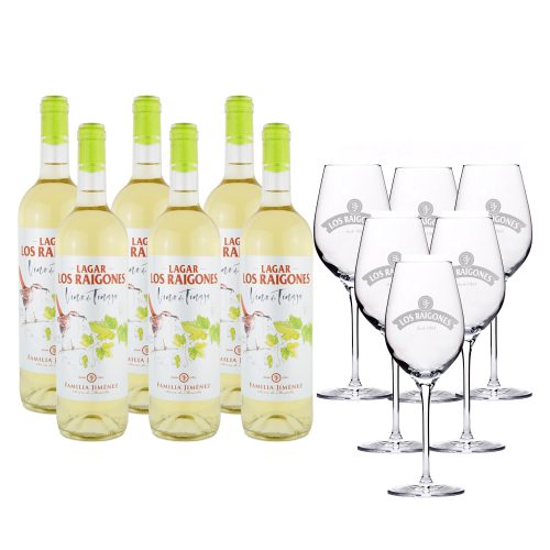 Pack 6 botellas Vino de Tinaja 2024 + 6 copas