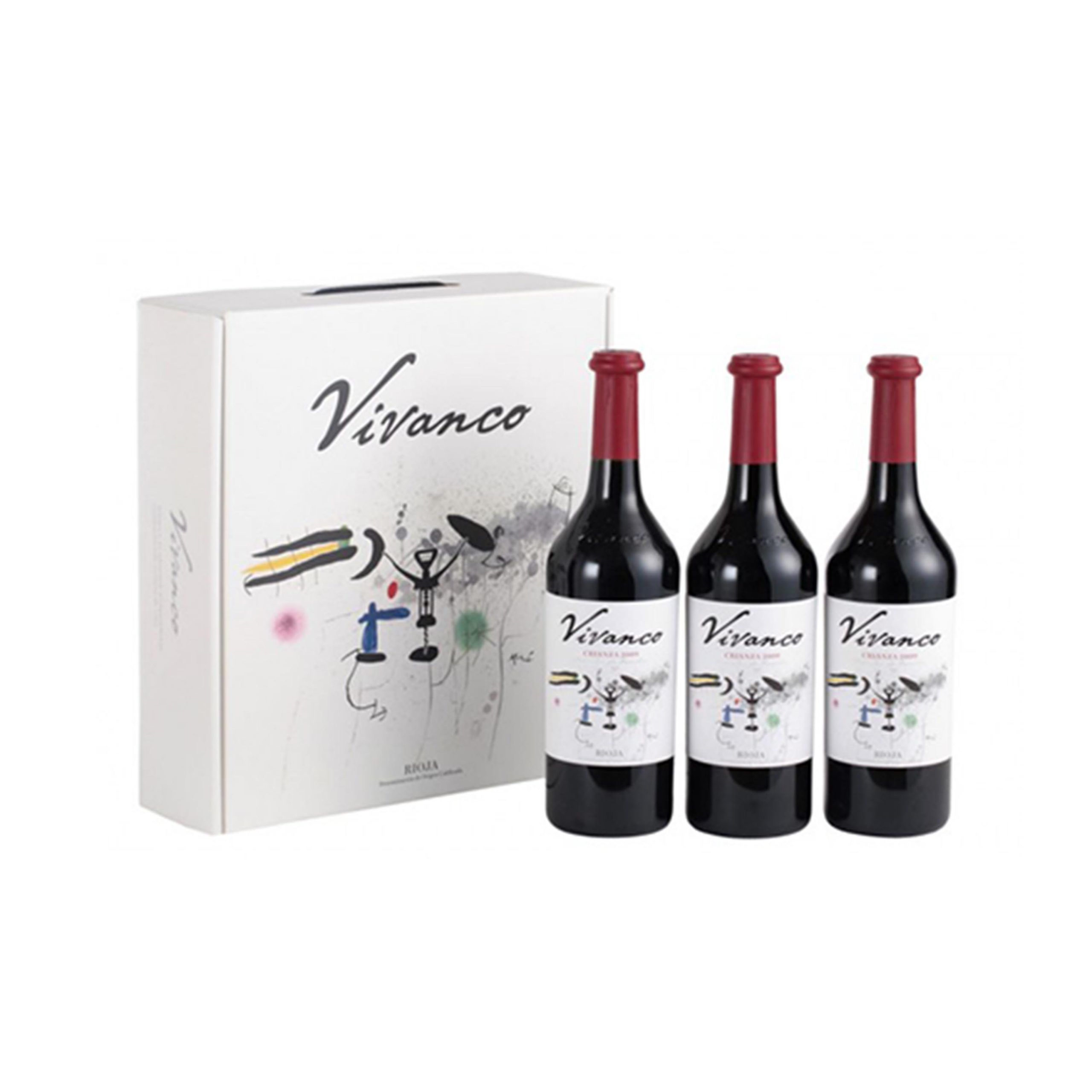 Estuche 3 botellas Vivanco Crianza