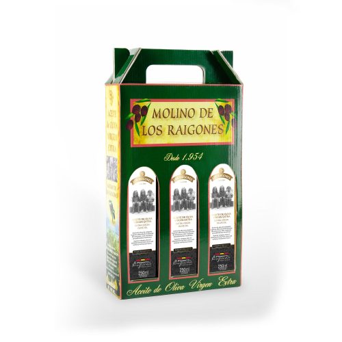 Aceite de Oliva Virgen Extra Cosecha 2025/2026 - ESTUCHE 3X250ML VIDRIO